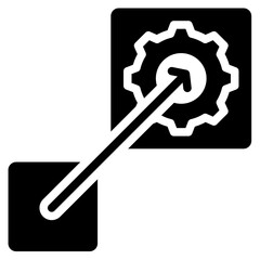 Poster - Scalability Solid Black Icon