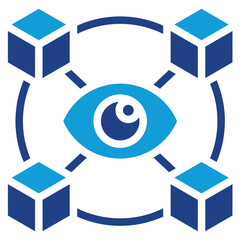 Poster - Supply Chain Transparency Dual Tone Icon