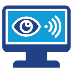 Aufkleber - Remote Monitoring Dual Tone Icon