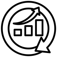 Poster - Continuous Improvement Outline Icon