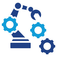 Poster - Robotics Integration Dual Tone Icon
