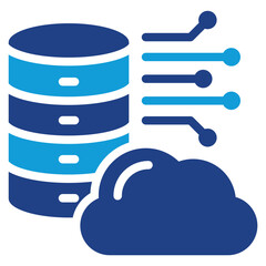 Poster - Big Data Dual Tone Icon