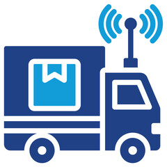 Poster - Smart Logistic Dual Tone Icon
