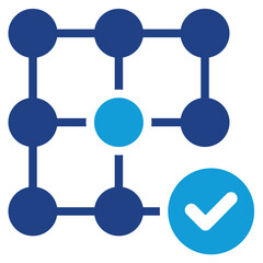 Poster - Intelligent Algorithm Dual Tone Icon