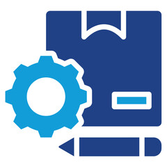 Poster - Customized Production Dual Tone Icon