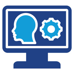 Poster - Virtual Management Dual Tone Icon