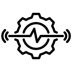 Poster - Advanced Sensor Outline Icon