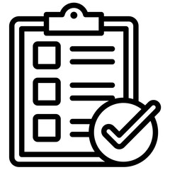 Poster - Production Planning Outline Icon