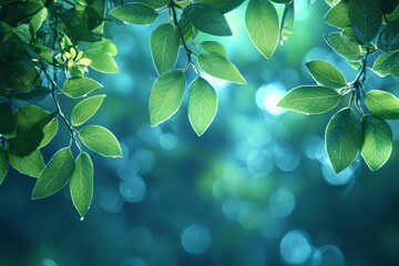 stocka modern, abstract green nature backdrop