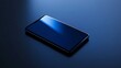 © Rauf - High tech transparent screen dark blue background