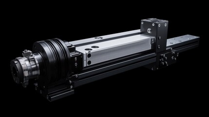 Poster - A servo motor operating smoothly in a precise pick-and-place robotic system.