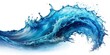 © Papillon - Abstract Blue Water Wave Splash