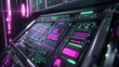 © chesleatsz - Futuristic Technology Control Panel Interface Design