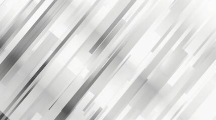 Poster - abstract gray and white diagonal lines create modern, sleek background. this design evokes sense of 