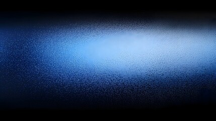 Fototapete - Mesmerizing Abstract Digital Art Background with Soft Gradations of Blue Blending Seamlessly into Deep Black with a Fine Grainy Noise Effect Suitable for Contemporary Design and Digital Applications