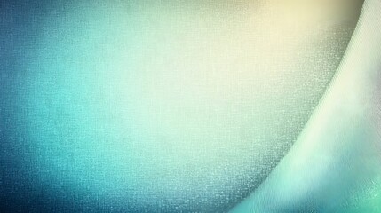 Leinwandbilder - Captivating turquoise and green gradient background with soft light leak effects and a dreamy grainy texture  This visually stunning image creates a calming serene and modern aesthetic