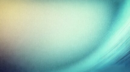Poster - Smooth Turquoise and Green Gradient with Dreamy Light Leaks and Textural Details   Ideal for Branding Presentations and Creative Designs