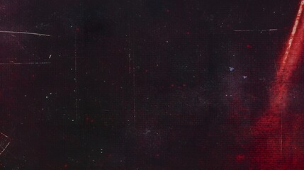 Aufkleber - Cinematic overlay featuring optical flares subtle film noise and vintage grunge textures with warm red light leaks and a nostalgic bokeh effect creating a moody atmospheric