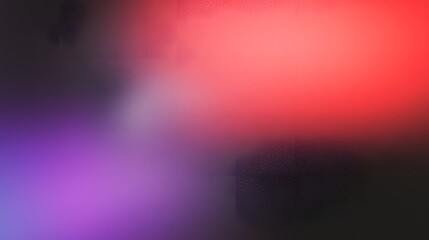 Poster - Mesmerizing gradient background featuring a blend of dark magenta red blue and purple hues with a flowing smooth and glowing texture  The soft