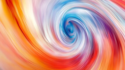 Poster - Bright Vortex of Data Representing Communication and Connectivity in Abstract Form