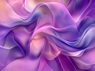 Aufkleber - Abstract swirling purple and pink fabric texture.