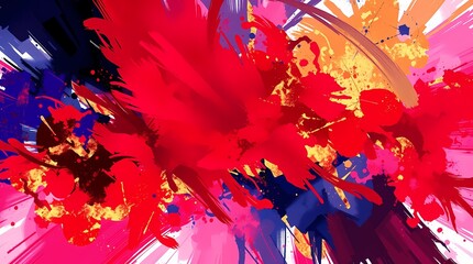 An abstract digital painting, a vibrant explosion of color with bold strokes of crimson, sapphire, and gold, displayed in a square format with a dynamic, asymmetrical balance.jpg