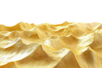 Fototapete - Abstract golden waves create a stunning visual effect, perfect for backgrounds, digital designs, or artistic projects. Ideal for creative inspiration.