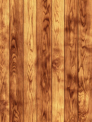 Poster - Seamless Realistic Wooden Plank Pattern Ideal for Rustic Design Backgrounds : Generative AI
