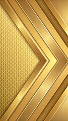 Poster - A gold colored background with a diamond pattern