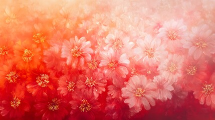 Poster - Vibrant abstract background, colorful gradient blend in warm tones, ideal for creative projects or digital artwork.