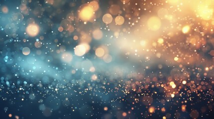 Poster - A mesmerizing display of shimmering colors and sparkling lights creates a dreamlike atmosphere of beauty and wonder in soft focus