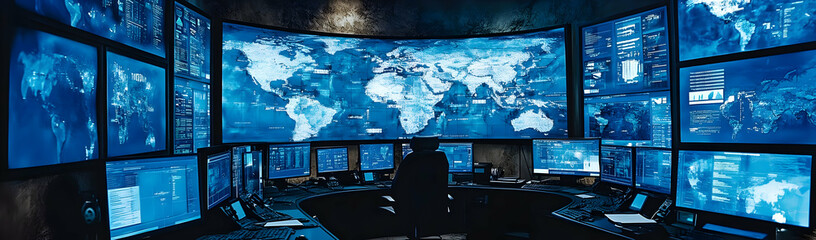 Poster - Global network monitoring center