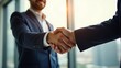 © MissBeauty - business people shaking hands in office