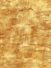Aufkleber - Golden Brown Textured Bark Closeup for Natural Organic Background Design : Generative AI