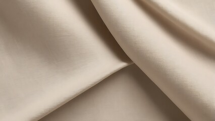 Aufkleber - close up photograph of a piece of fabric, showcasing a smooth and elegant texture arranged in a swirling pattern, creating a sense of movement and fluidity