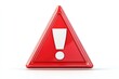 © kardaska - Red warning sign showing an exclamation point for hazard