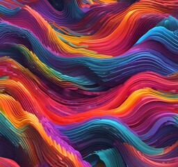 Poster - illustration of abstract technology background.