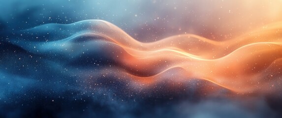Aufkleber - smooth gradient background soft turquoise tones minimalistic design ethereal lighting abstract art s