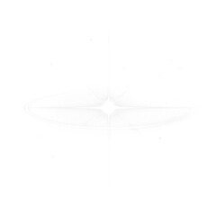 Wall Mural - PNG Circle symbol streaking light universe flare.