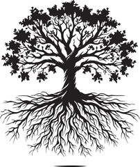 tree with roots