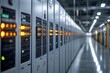 © Eduards V. - Modern data center with server racks and LED indicators