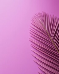 Aufkleber - Modern Tropical Minimalism Palm Leaf Silhouette on Textured Surface - Eco Chic Wall Art for Sustainable Home Decor and Contemporary Interior Design Aesthetic