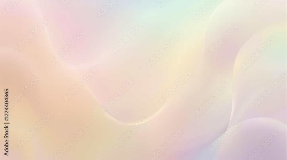 Gradient rainbow background with soft pastel colors blending into each ...