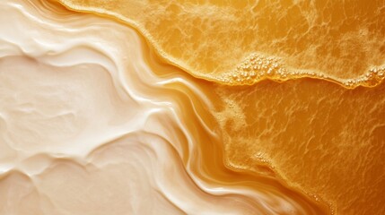 Leinwandbilder - Opulent Metallic Elegance Glossy Golden Texture Graph with Light Reflections - Luxury Branding Backdrop and High-End Design for Premium Marketing Campaigns