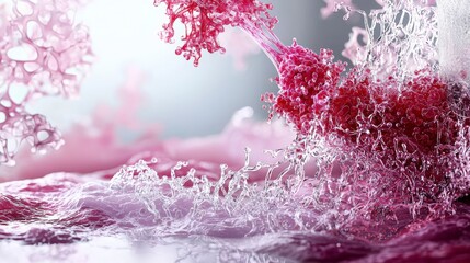 Aufkleber - Innovative lab-grown tissue transplantation cleanroom biotechnology advancements in healthcare imagery and process