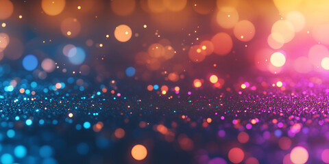 Poster - shimmering abstract background: a mesmerizing and ethereal abstract background composed of countless