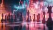 © yusmahendra0408 - Strategic Market Chess: A Visual Metaphor for Financial Investment and Risk