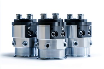 Poster - Industrial Hydraulic Cylinders for Machinery, Engineering Applications, Mechanical Processing, and Equipment Performance Optimization