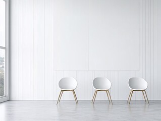 Poster - an elegant room filled with marketing analysts discussing statistical data, projections on multiple 