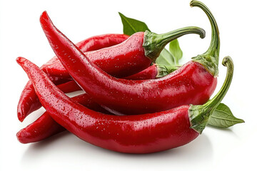 Wall Mural - Red hot pepper slices arranged on a wooden cutting board, with a sharp knife next to them. Vibrant colors and textures. Cooking preparation concept.